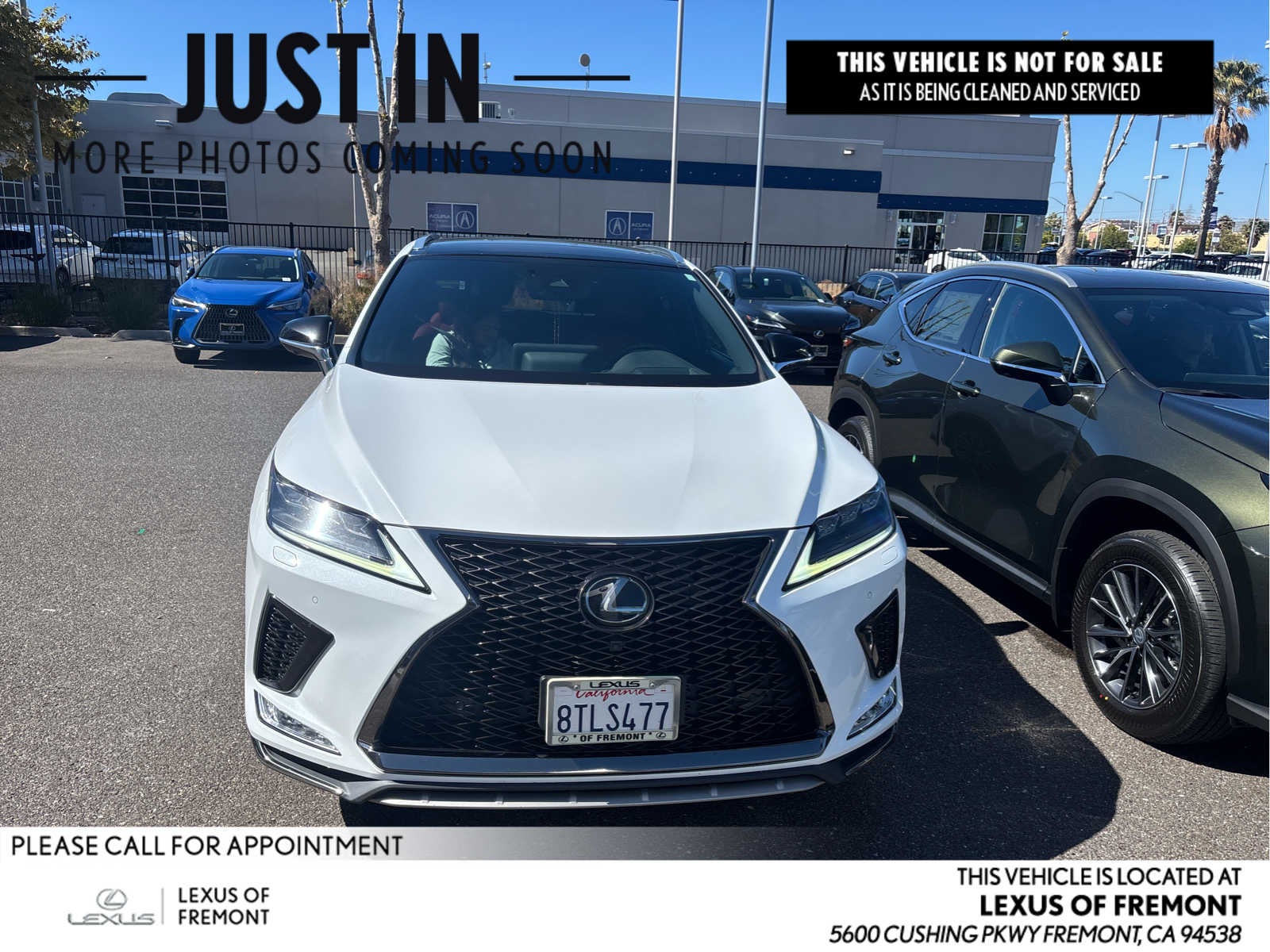 2021 Lexus RX 350 F SPORT Handling