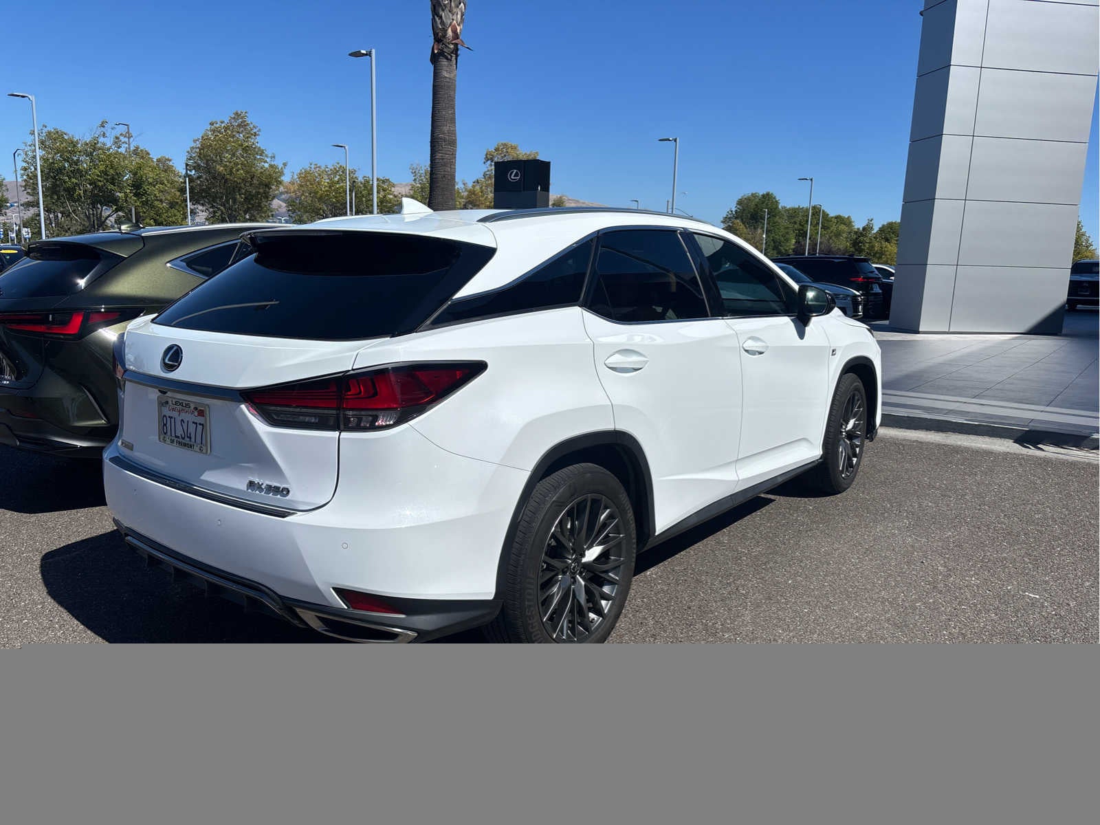 2021 Lexus RX 350 F SPORT Handling
