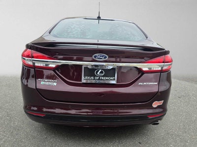 2017 Ford Fusion Energi Platinum