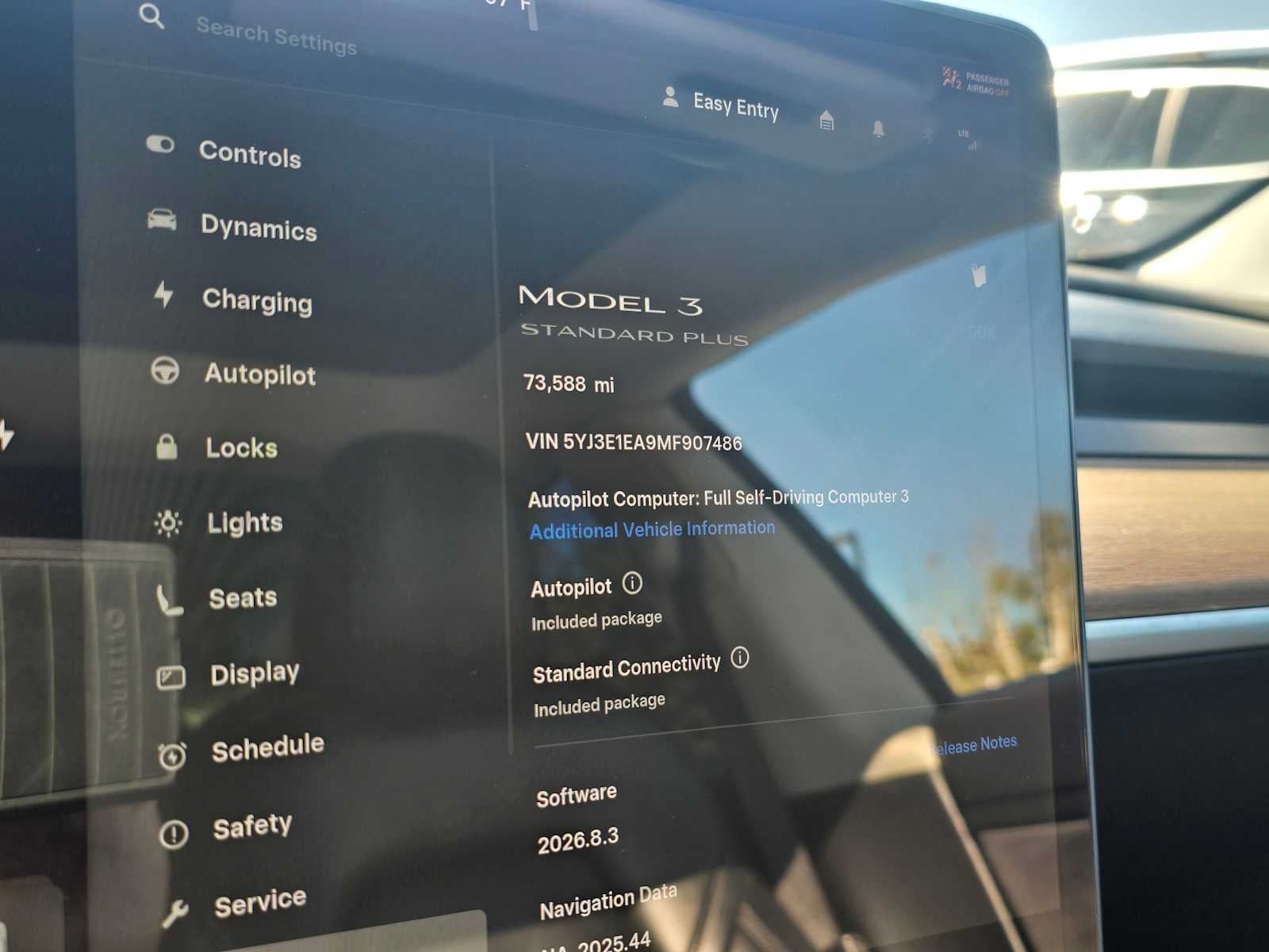 2021 Tesla Model 3 Standard Range Plus