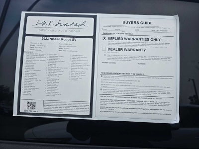 2023 Nissan Rogue SV
