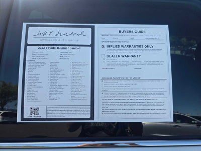 2023 Toyota 4Runner Limited