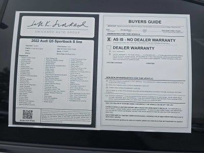 2022 Audi Q5 Sportback S line Premium Plus