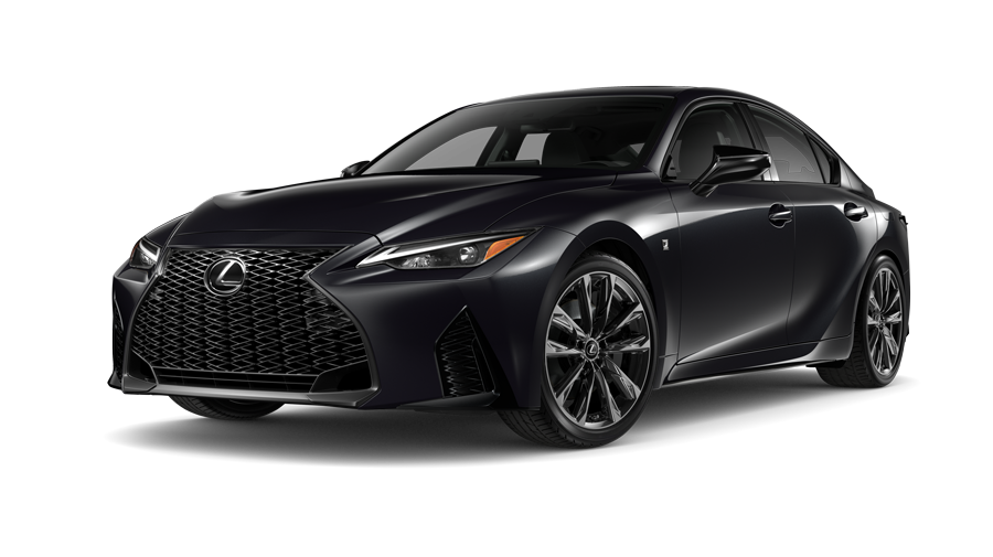 Exterior of the IS 300 F SPORT shown in Caviar.