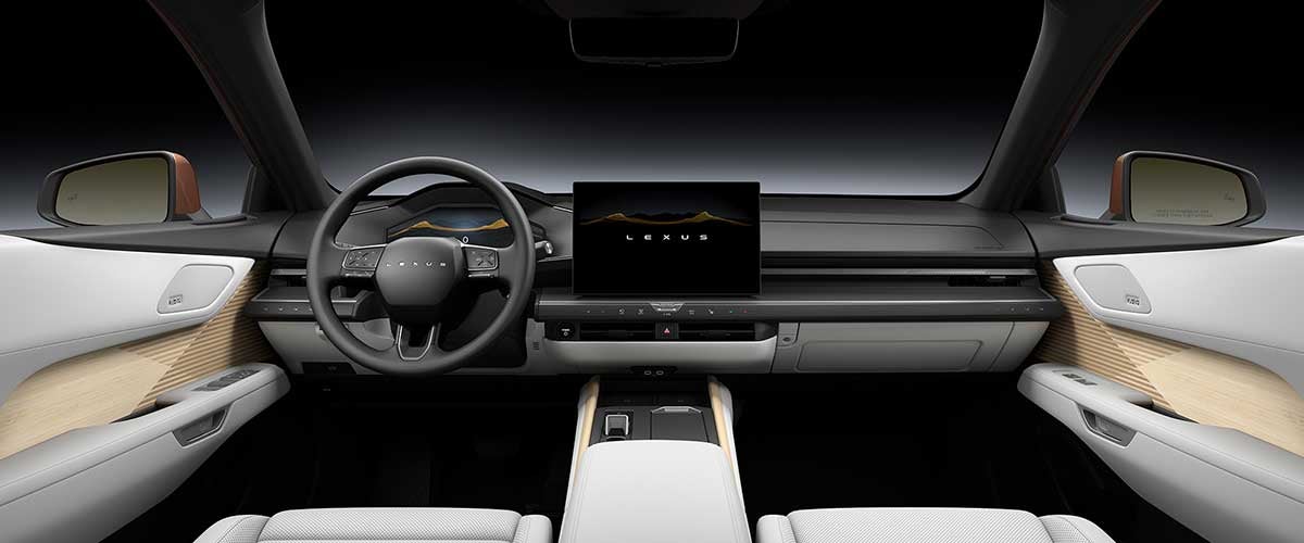 ES 500e Luxury shown in White with Bamboo trim.